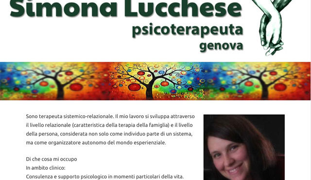 Simona Lucchese – Psicoterapeuta